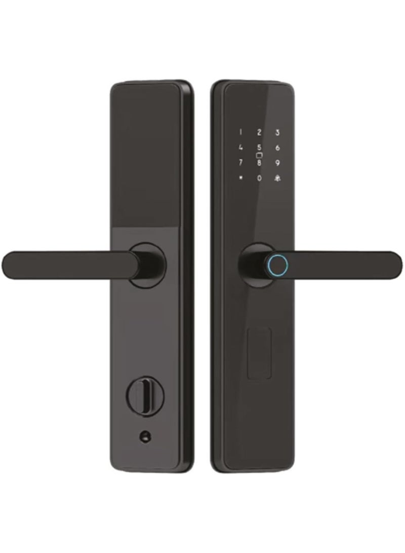 Smart door Lock Black TUYA APP - Image 1