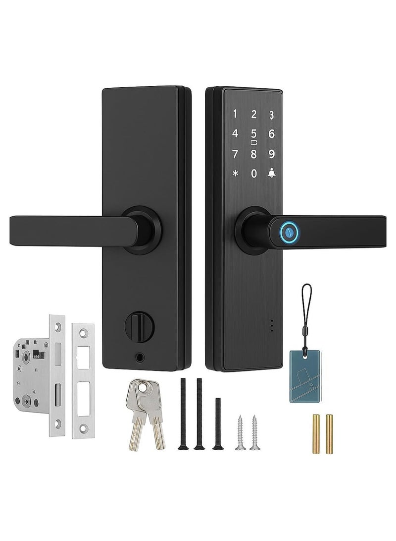 Smart door Lock Black TUYA APP - Image 5