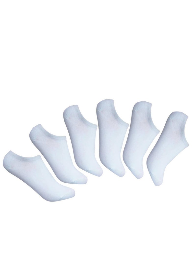 Generic - Bundle of six Pairs of low Casual unisex comfortable Printed Socks - Image 1
