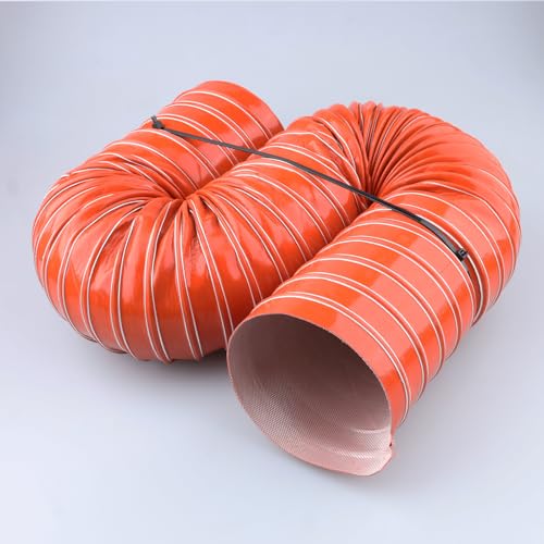 AC PERFORMANCE 4" ID Automotive Silicone Flexible Brake Cooling Air Ducting Induction Intake Pipe Hose, Length 1 Meter (3.3 Feet) - Image 2