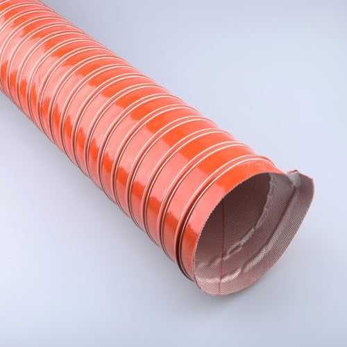 AC PERFORMANCE 4" ID Automotive Silicone Flexible Brake Cooling Air Ducting Induction Intake Pipe Hose, Length 1 Meter (3.3 Feet) - Image 4