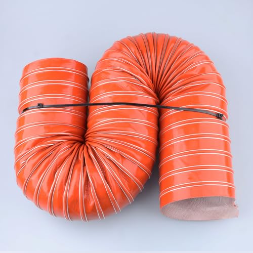 AC PERFORMANCE 4" ID Automotive Silicone Flexible Brake Cooling Air Ducting Induction Intake Pipe Hose, Length 1 Meter (3.3 Feet) - Image 1