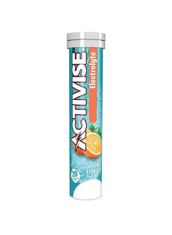 Activise Orange Electrolyte Effervescent Tablets 20'S