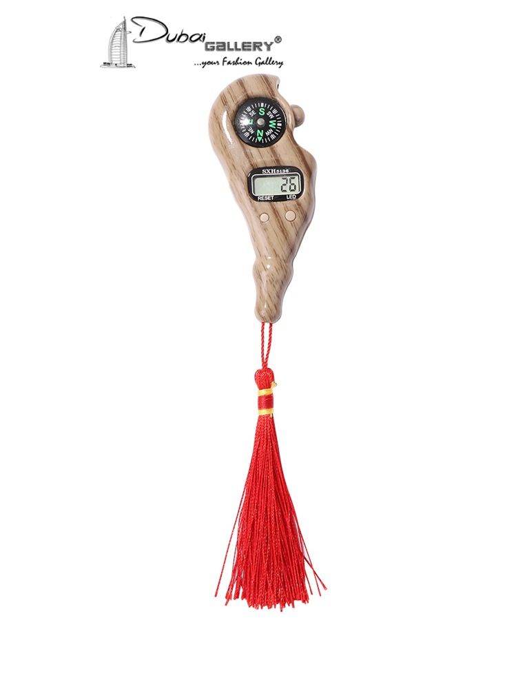 DubaiGallery New Tally Counter Digital Tasbih With LED Light WITH COMPASS - Image 1