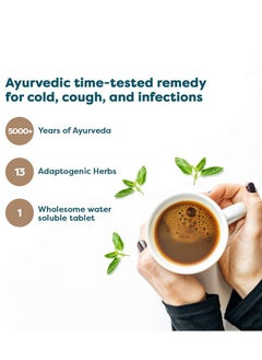 WELLBEING NUTRITION Pack of 6 Grandma's Kadha Ayush Kwath Booster Ayurvedic Kadha for Immunity, Cold, Cough, Sore Throat and Congestion for Adults 15 Tablets  - Image 3