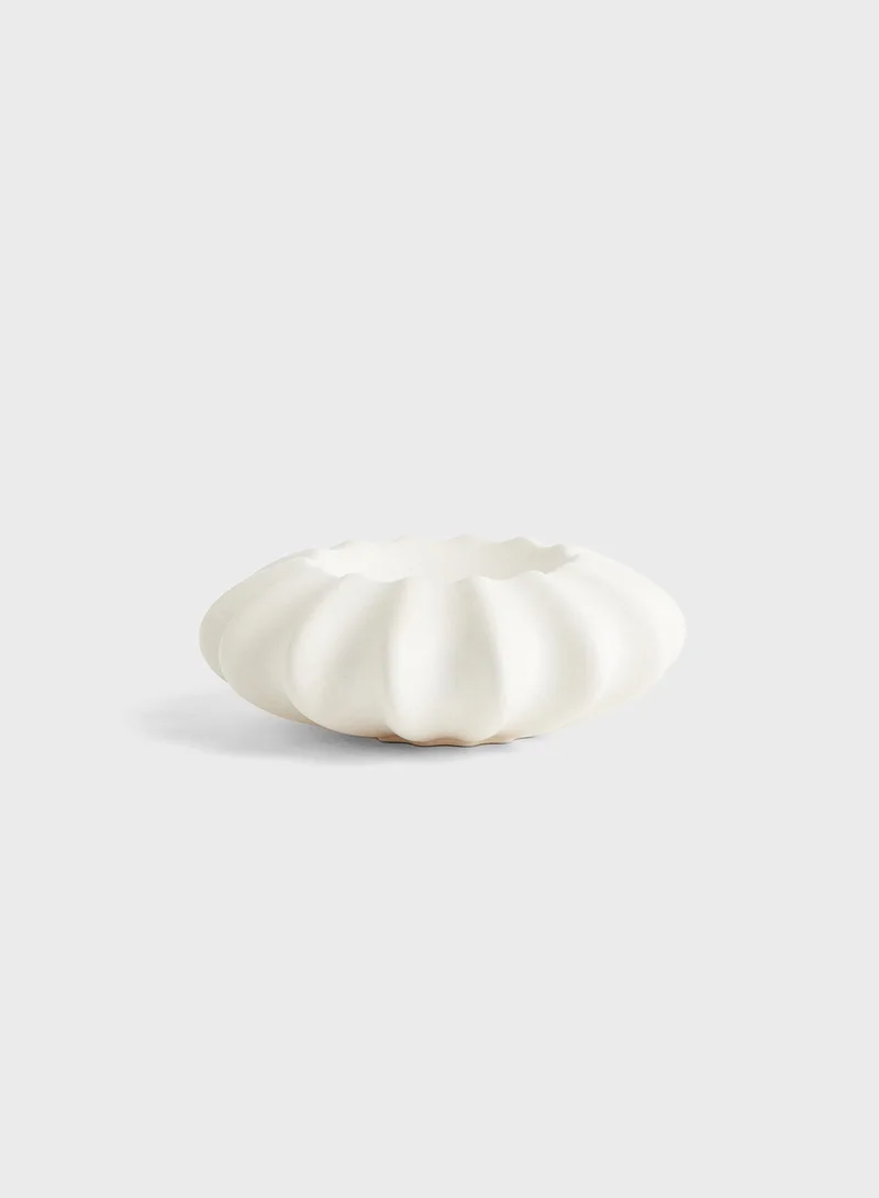 اتش اند ام Ribbed Stoneware Bowl