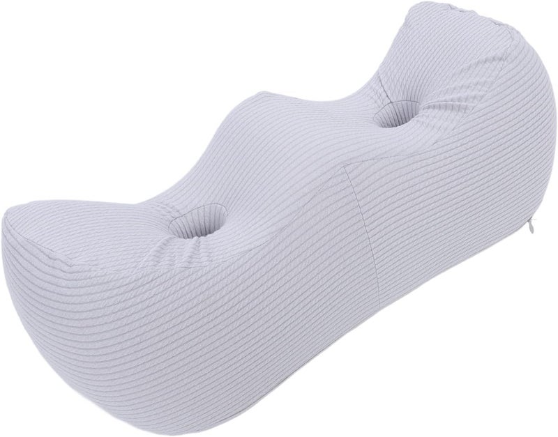 ZJchao Knee Pillow, Memory Foam Leg Elevation Leg Support with Ergonomic Soft Breathable Skin Friendly for Home Salon - Image 2