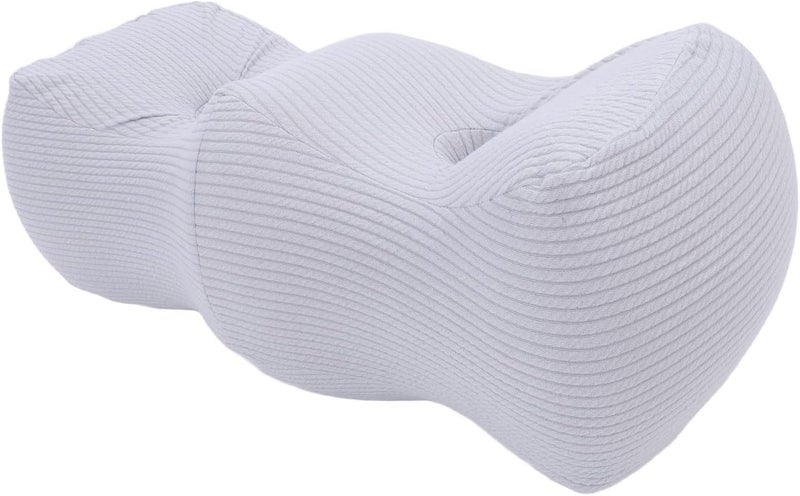 ZJchao Knee Pillow, Memory Foam Leg Elevation Leg Support with Ergonomic Soft Breathable Skin Friendly for Home Salon - Image 3