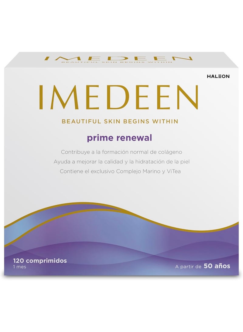 إيميدين حبوب إيميدين برايم رينيوال (120 حبة) تركيبة الكولاجين للبشرة لمكمل جمال العناية بالبشرة فوق سن الخمسين - Image 1