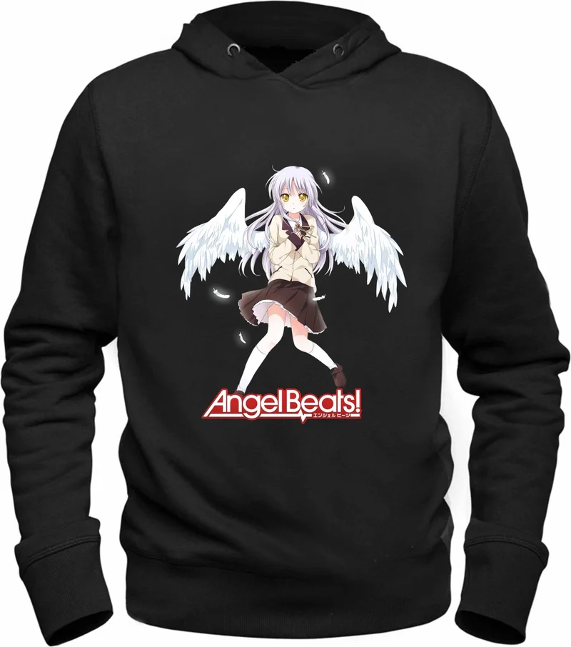Alfa Tshirt Angel Beats Black Sweatshirt