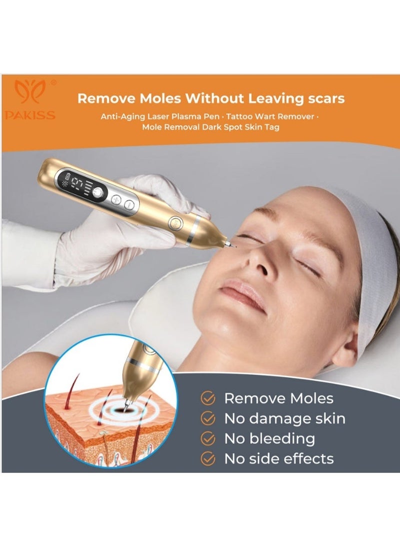 Multifunctional Portable Spot and Mole Removal Device - 19-Level Ion Carbonized Skin Cleansing Pen, Dual-Light Precision Repair, USB Rechargeable Non-invasive Repair Device (1 piece) - Image 4