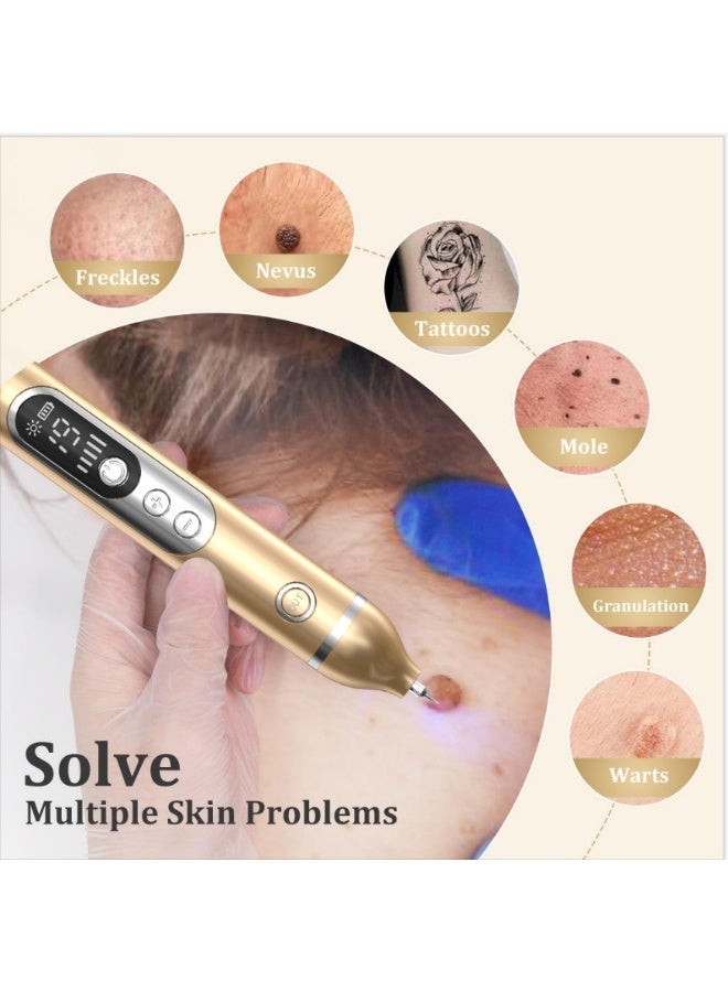 Multifunctional Portable Spot and Mole Removal Device - 19-Level Ion Carbonized Skin Cleansing Pen, Dual-Light Precision Repair, USB Rechargeable Non-invasive Repair Device (1 piece) - Image 3