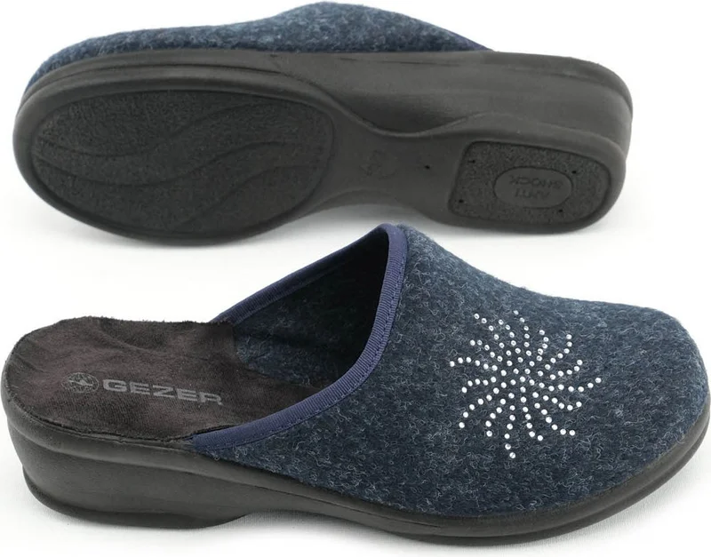 جيزر Women's Winter Home Garden High Heel Slippers