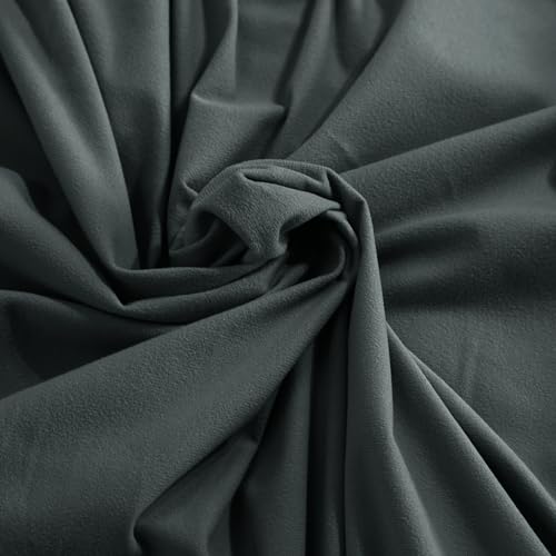Ramesses Deep Pocket Flannel Sheet Set- Luxury Brushed Microfiber- Super Soft and Warm 4-Piece Flannel Bed Sheets-Shrinkage and Fade Resistant - Easy Care.(Charcoal, Queen)… - Image 4