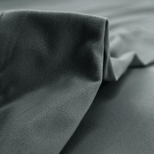 Ramesses Deep Pocket Flannel Sheet Set- Luxury Brushed Microfiber- Super Soft and Warm 4-Piece Flannel Bed Sheets-Shrinkage and Fade Resistant - Easy Care.(Charcoal, Queen)… - Image 3