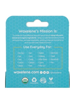 Waxelene Waxelene Original Lip Tube, Single, Best Lip Balm Ever Organic Multipurpose Ointment Baby Eczema Chapped Dry Sensitive Skin Body Hand Face Moisturizer  - Image 3