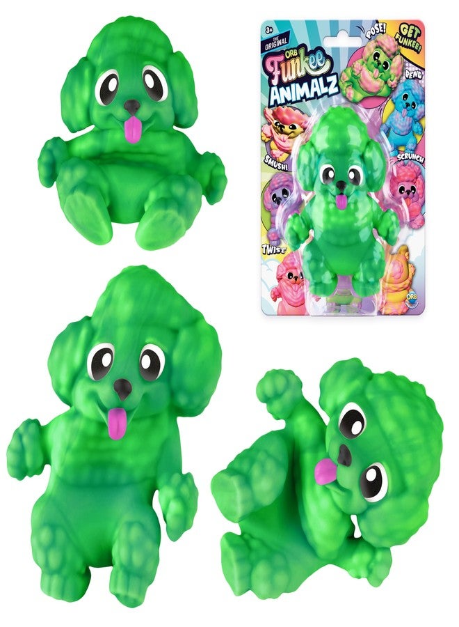 The Orb Factory ORB Funkee Monkee Animalz Dog Squishy Toys Mega 3 Pack (Set 2) - Adorable Stretchy, Squishy Dog Squishies - Fun Puppy Stress Ball Toys - Funkee Dog Fidget Toys and Sensory Toys for Kids and Adults - Image 4