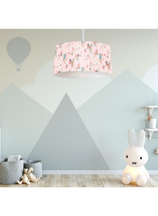 مصباح سقف من القماش للأطفال 42 × 25 سم / بيج