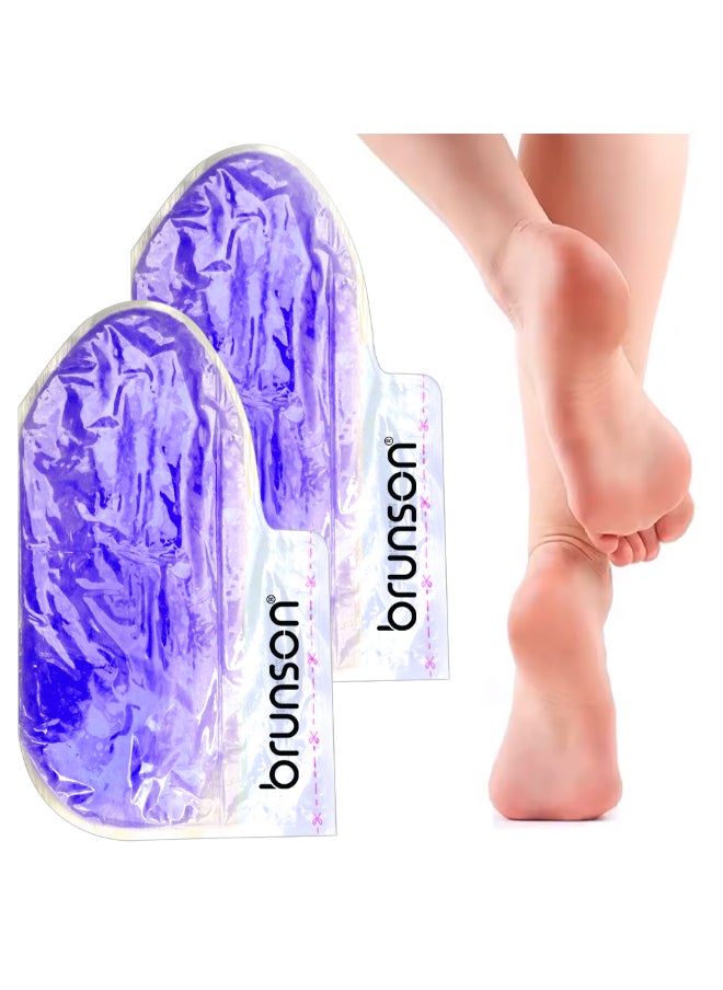 brunson - 2 Pieces Nourishing Paraffin Wax Soocks - Disposable Feet Paraffin Gloves Spa Treatment - Deep Hydration And Softness - Moisturizing Pedicure Socks Wax - Image 1