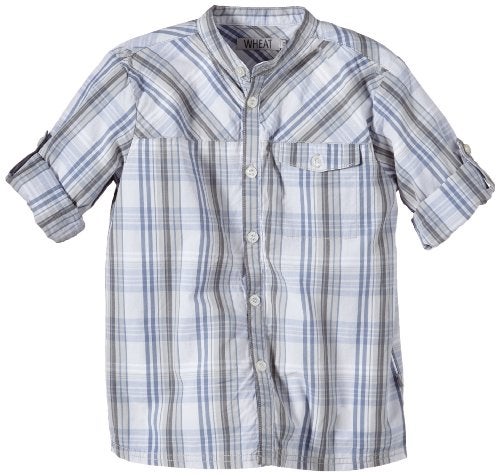 Wheat Little Boys' 'Axel' Shirt (Toddler/Kids) - Dove - 3 Years - Image 3
