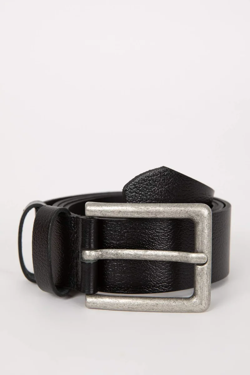 ديفاكتو Man Rectangle Clasp Leather