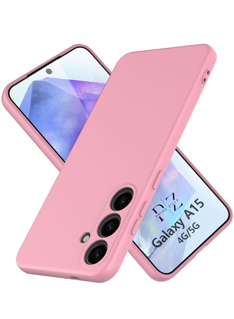ميجوفاست حافظة متوافقة مع هاتف سامسونج جالاكسي A15، غطاء من السيليكون مضاد للخدش لهاتف جالاكسي A15 داخل بطانة من الألياف الدقيقة واقٍ مقاوم للصدمات - Image 1