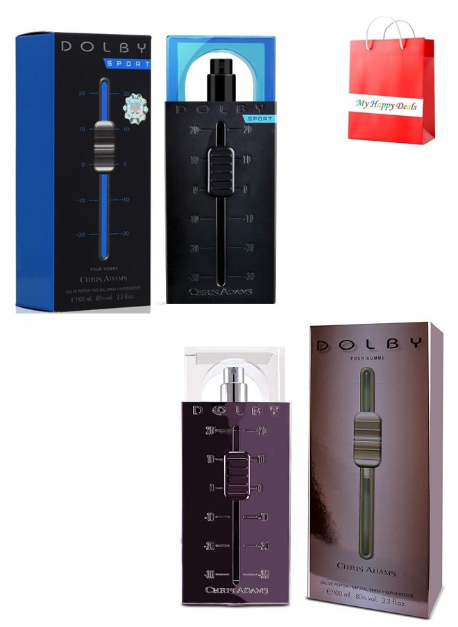 Chris Adams Chris Adams 2 Pcs Dolby Eau De Parfum Combo Set  - Image 1