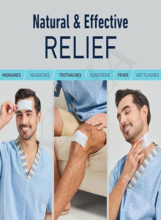 10 PCS Cooling Patch for Fever Relief, Instant Cool Gel Sheets for Kids & Adults, Long Lasting (CP-101) - Image 5