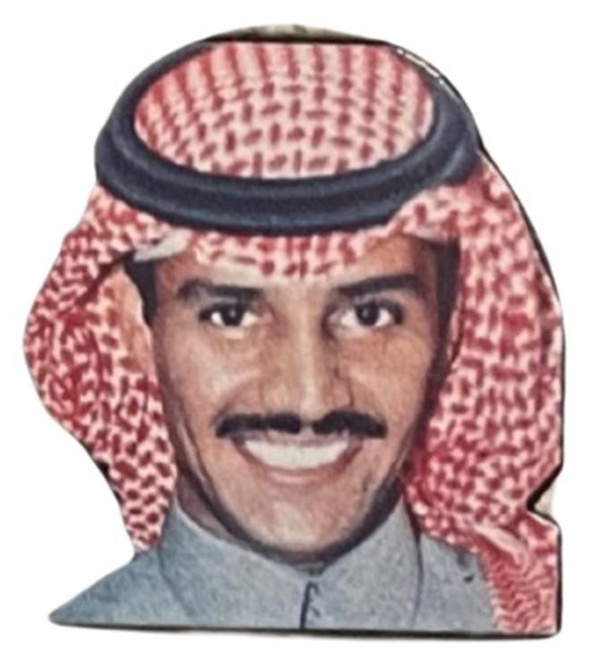 Khaled Abdulrahman's iron mobile sticker