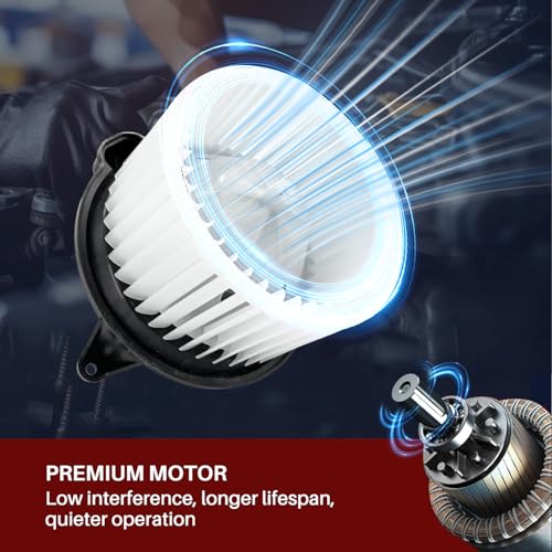 Aspligo 700139 AC Heater Blower Motor Fan Assembly Fit for Ford Expedition 2003-2006, f-150 2004-2008, for Lincoln Navigator 2003-2006 2C3Z19834AA, 6L1Z19805B - Image 5
