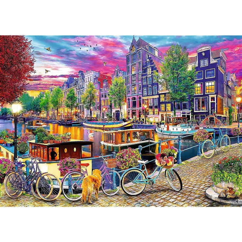 Trefl - European Capitals Puzzle (2x500) Pieces - 37496 - Image 3