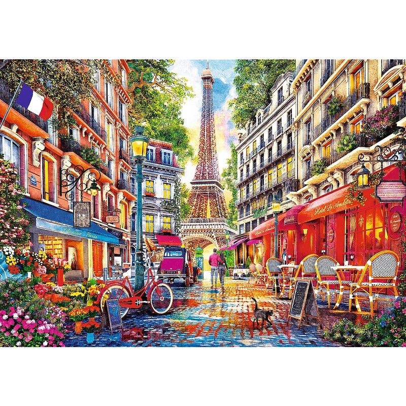 Trefl - European Capitals Puzzle (2x500) Pieces - 37496 - Image 2