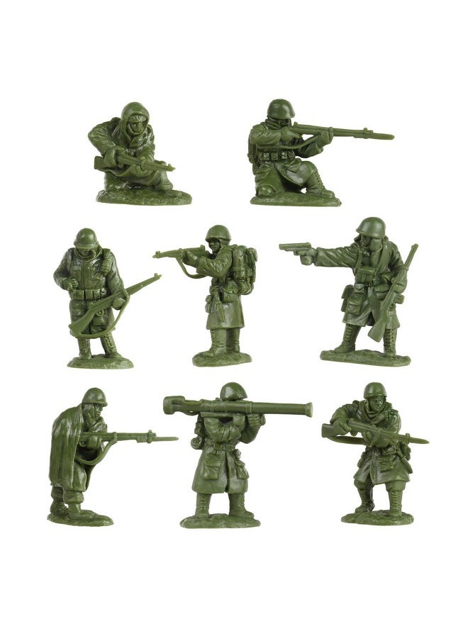 BMC Toys Bmc Korean War Winter Battle - 24 American, North Korean, China Soldier Figures  - Image 4