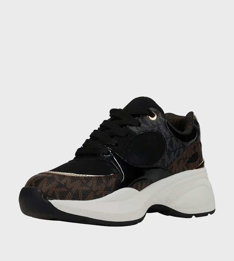 Michael Kors ZUMA Monogram Chunky Sneakers