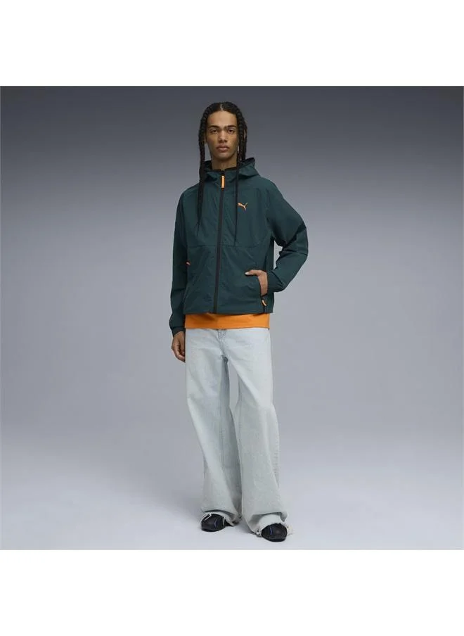 Puma Green Terrain PUMATECH Relaxed Track Jacket Men for Men | Best Price UAE