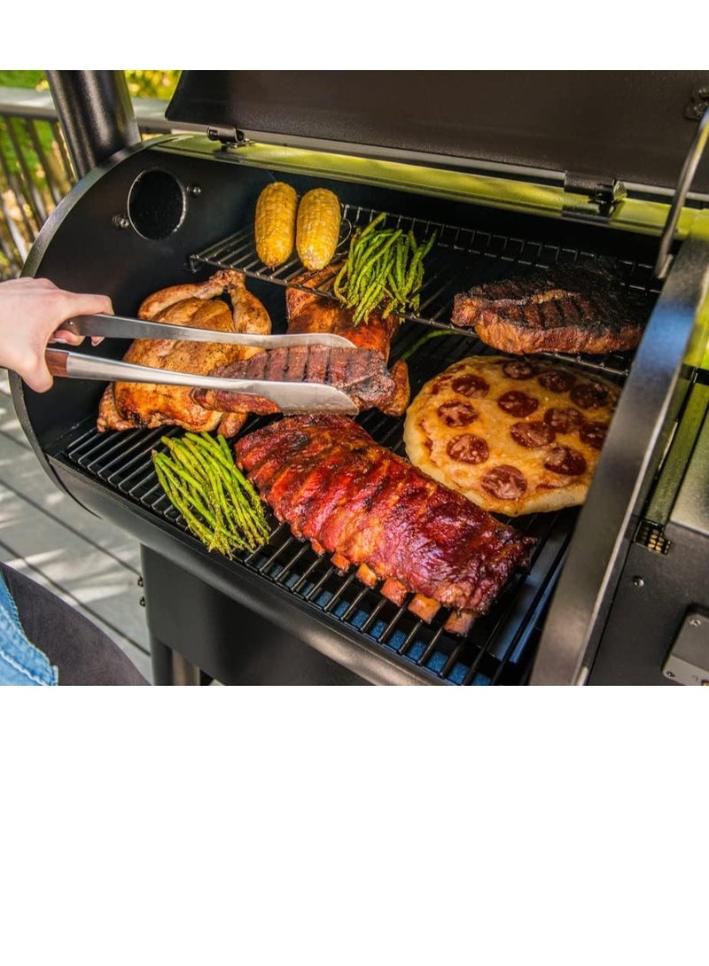 TRAEGER Pro 575 Electric Wood Pellet Grill and Smoker, Bronze, 572 Square Inches Cook Area, 500 Degree Max Temperature, Meat Probe, 6 in 1 BBQ Grill with WiFi and app, Black - Image 4