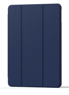 Terra iPad Terra Cover for Apple iPad Mini 6/2021 with Smart Pen Holder Slim Smart Cover with Blue Fabric Stand  - Image 1