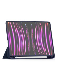 Terra iPad Terra Cover for Apple iPad Mini 6/2021 with Smart Pen Holder Slim Smart Cover with Blue Fabric Stand  - Image 2