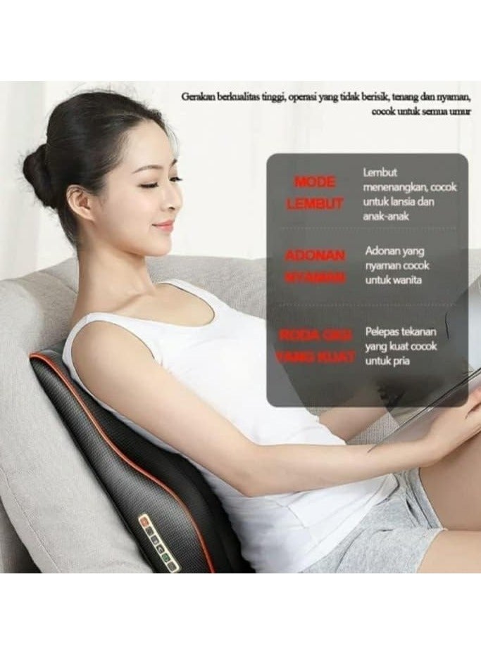 Generic Magnet Vibration Lumbar Massage Lumbar Massager Lumbar Massage Instrument Multi-Work Cervical Spine Pillow Neck Lumbar Pillow - Image 5