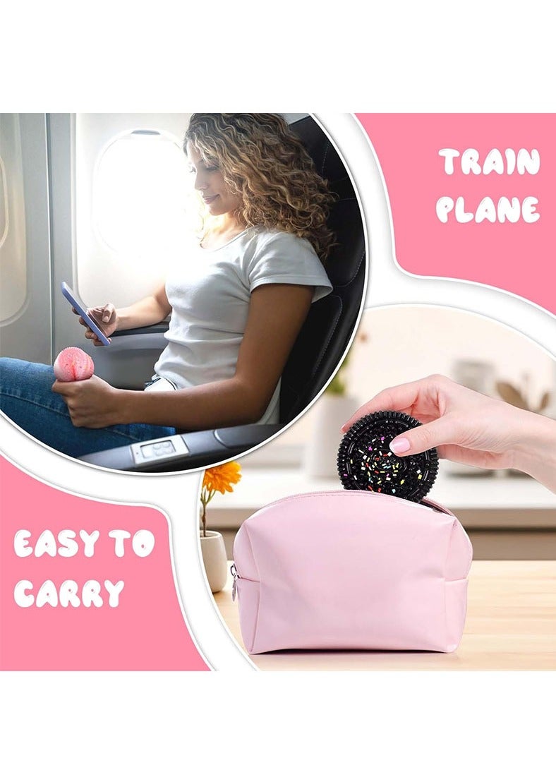 Muyixin 2Packs Cookie Squeeze Toys Squishies Decompression Fidget Toys for Anxiety - Image 5