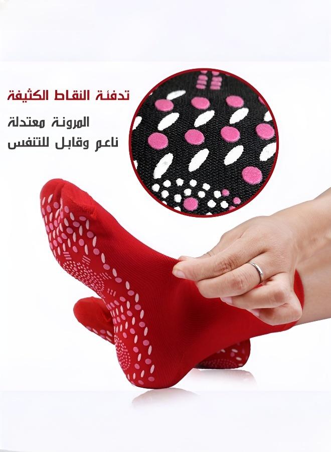 Self-Heating Thermal Long Socks for Men and Women - Warm Foot Protection - Image 2