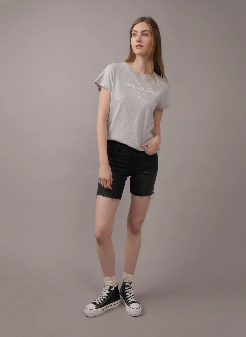 American Eagle Graphic Crew Neck T-Shirt
