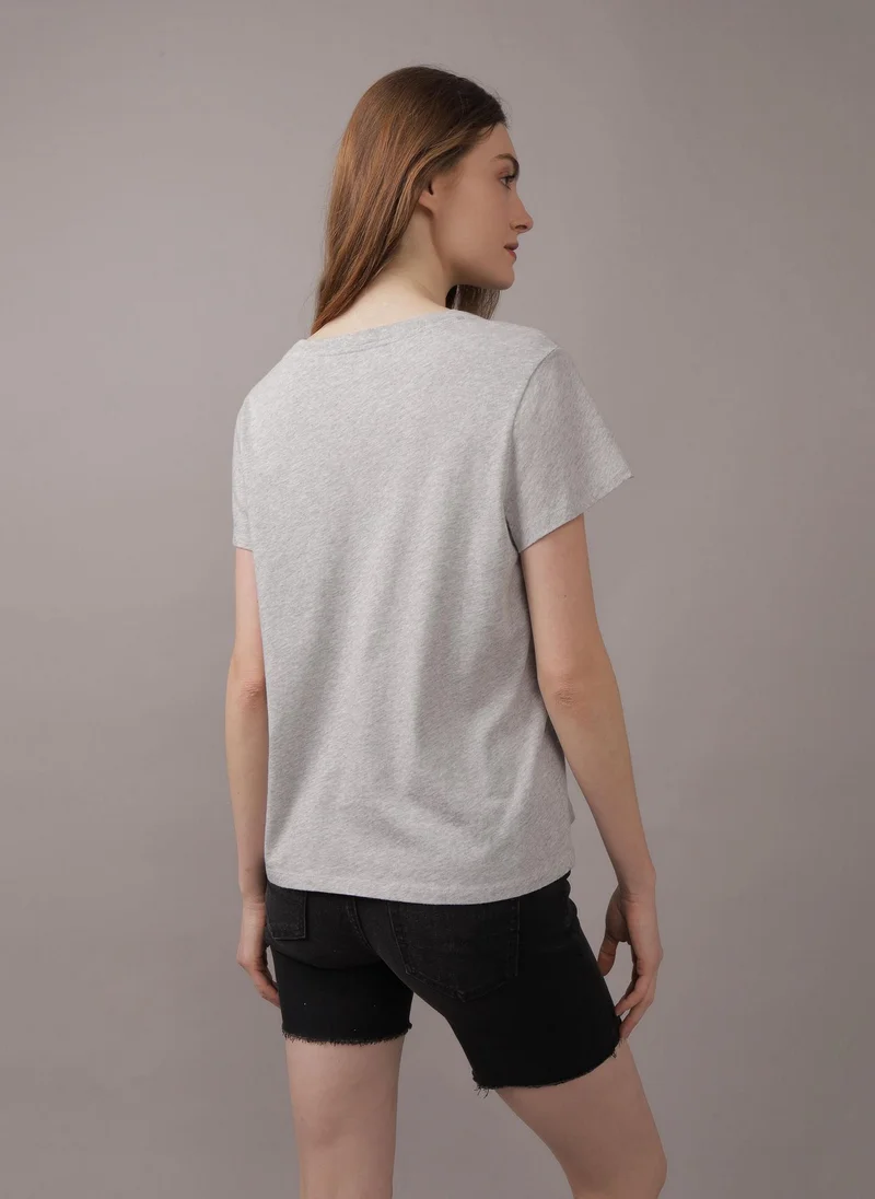 American Eagle Graphic Crew Neck T-Shirt