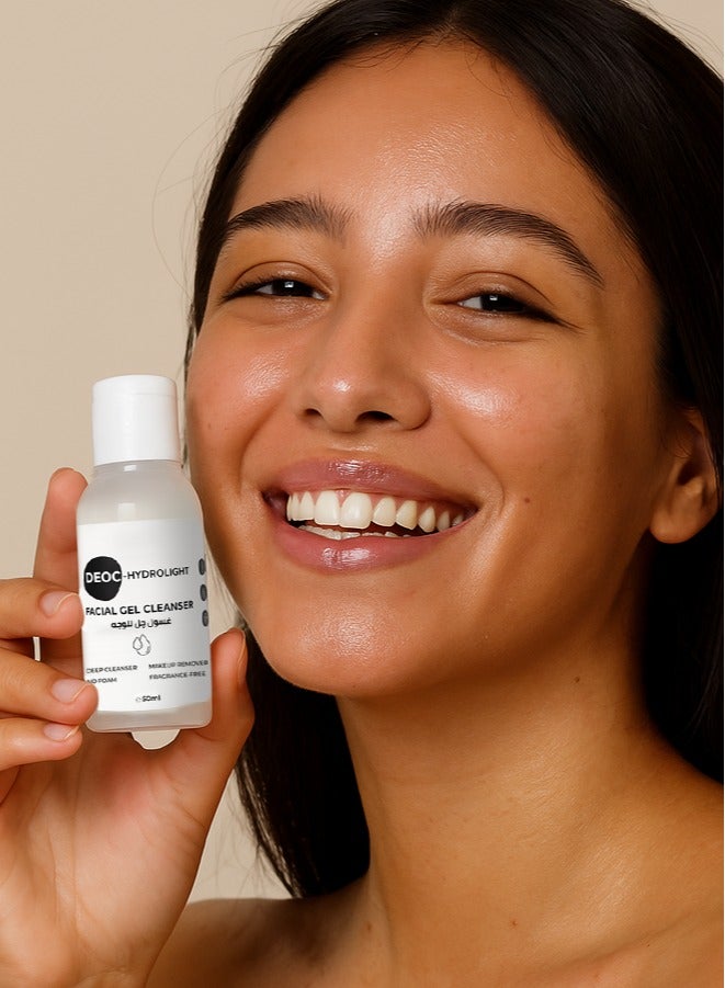 deoc Hydrolight Facial Gel Cleanser Travel Size - Image 2