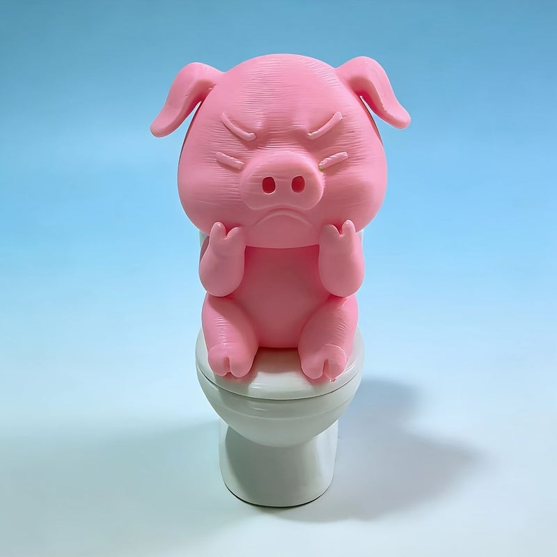 White Pink Potty Pal Plastic Toilet Training Chair Buddy Decorative - Image 4