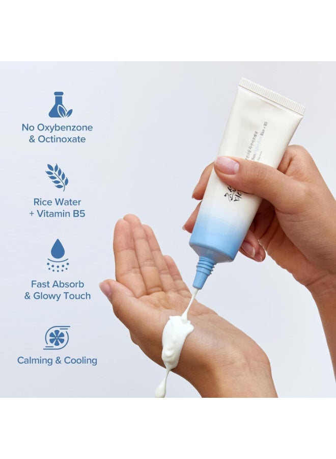 كريم واقي شمس مائي ريليف صن أكوا فريش (الأرز + فيتامين ب5) (SPF50+ PA++++) - Image 3
