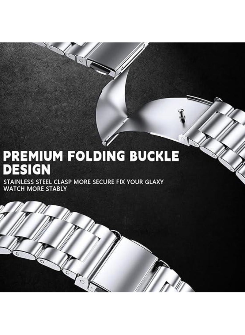 JAJEEK Stainless Steel Band Compatible with Samsung Galaxy Watch Ultra 47mm (2024) – No Gap Business Metal Strap for Galaxy Watch 7 Ultra 47mm, Elegant and Durable Design for Men & Women - Image 4