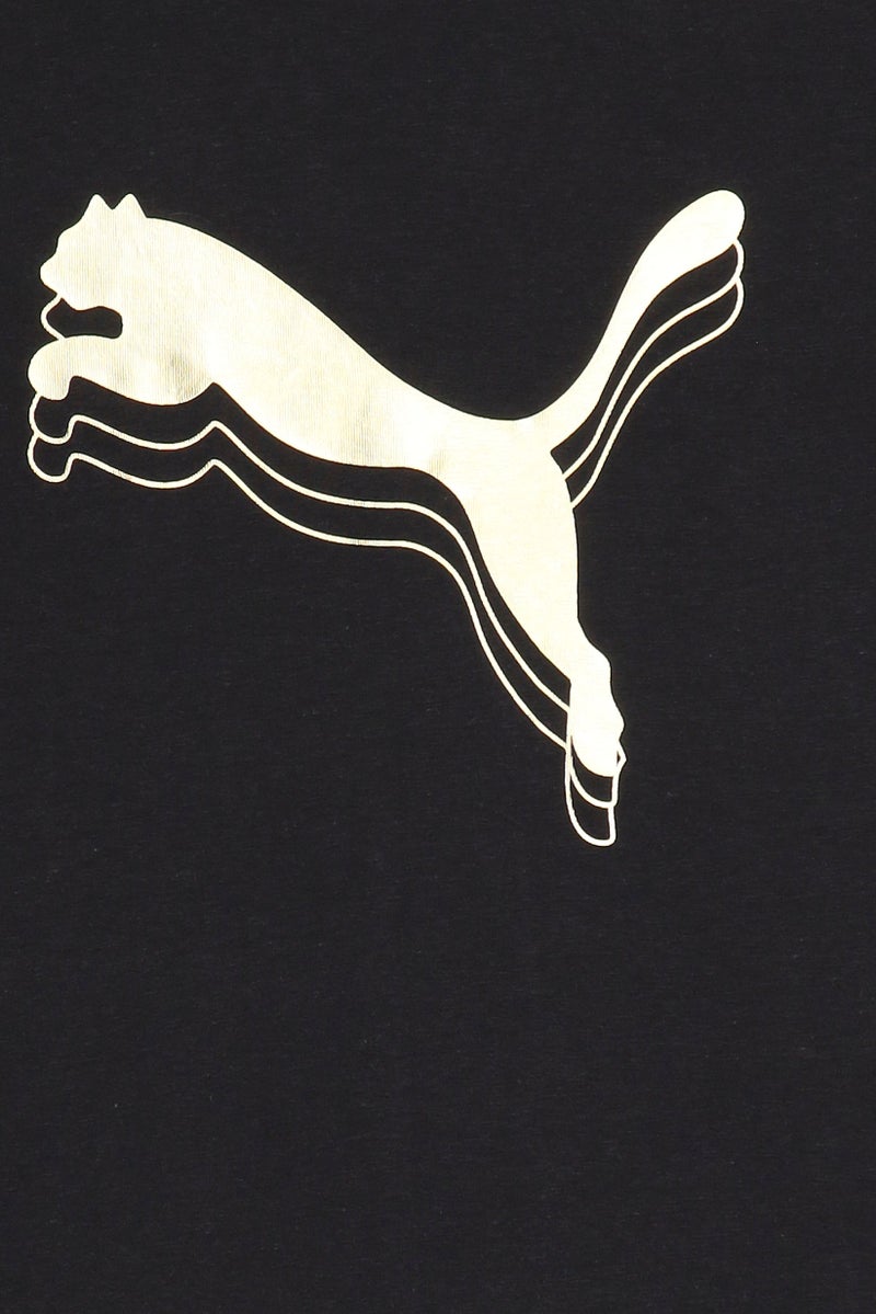 PUMA Women Sportswear Fit Short Sleeve Training T-Shirt, Black - Image 2