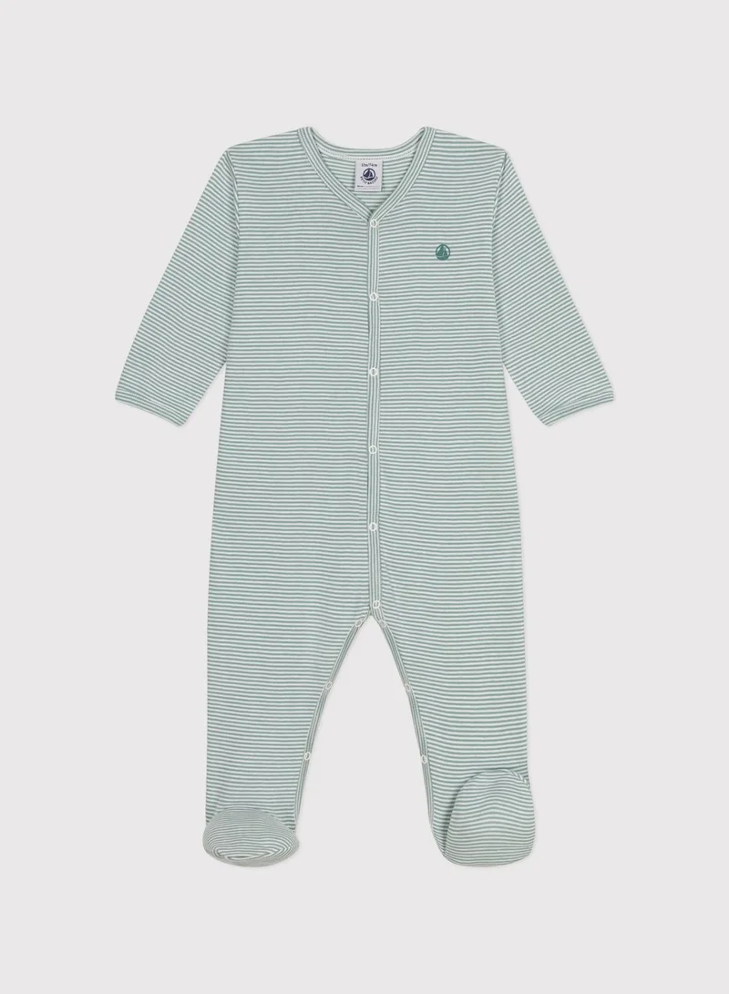 Petit Bateau Kids Striped Bodysuits