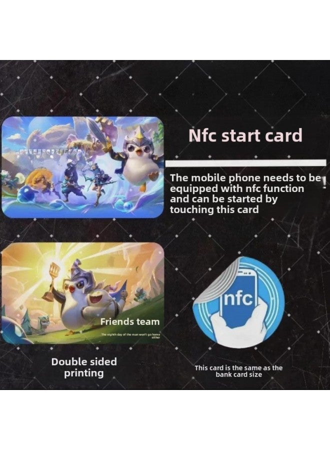 NFC Game Launcher Card Naruto King Glory Dark Zone Breakout Gold Shovel Shovel Peace Elite Collection Gift-Color:Naruto-wave Feng Shui Gate And Naruto  - Image 5